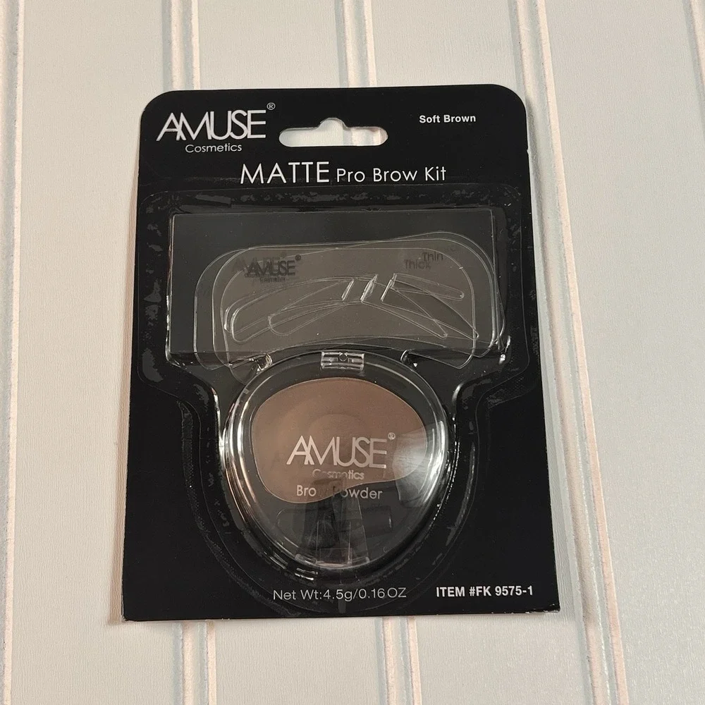 Bundle AMUSE Cosmetics Blush / Highlight / Brozer Palette +‎ Matte Pro Brow